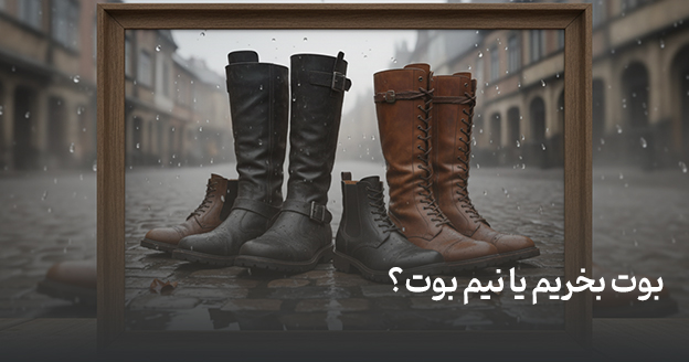 بوت بخریم یا نیم بوت؟